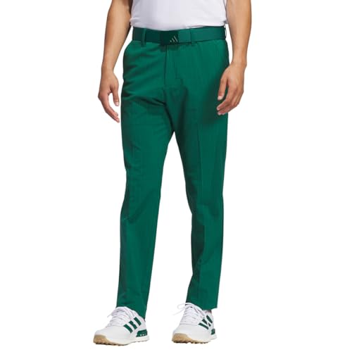Image of adidas Mens Ultimate365 Fall Weight Golf Trousers Collegiate Green 36W / 32L