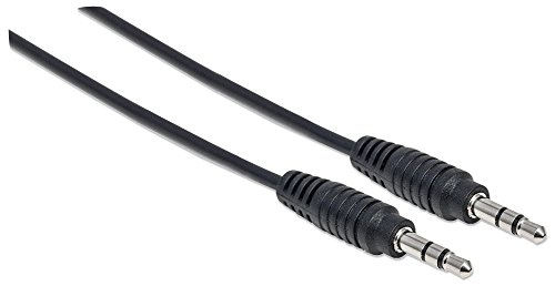 Cable de audio estéreo MANHATTAN 3.5mm macho a macho 0.9m miniatura 2