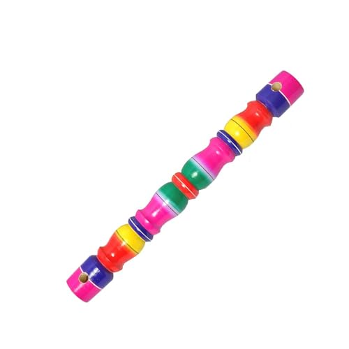 Image of Traditional Thottil Kambu Wooden Cradle Stick Multi Colour (Stick Only)
