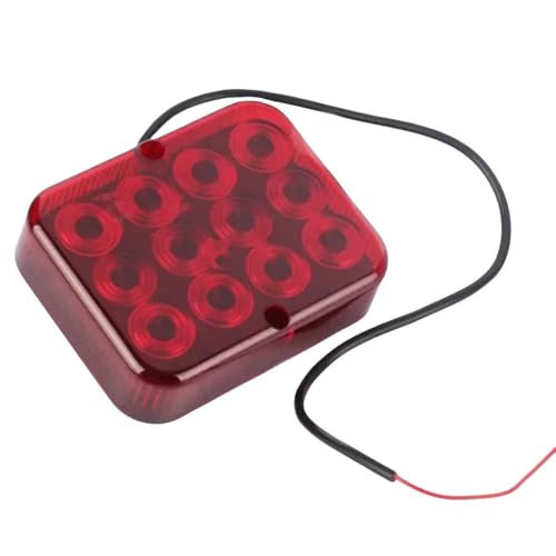 Feu antibrouillard arrière LED 12V 24V pour remorque et camion