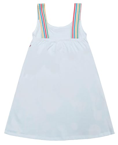 Image of Clothe Funn Girls Sleeveless Frock (11-12 Years, White)