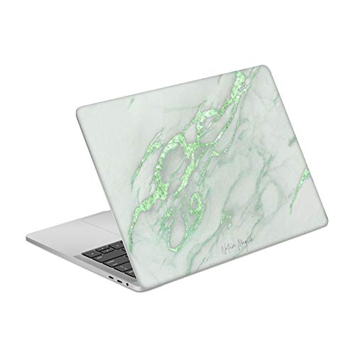 Skin vinyle MacBook Pro 13 A2338 Nature Magick vert marbre autocollant protecteur pour ordinateur
