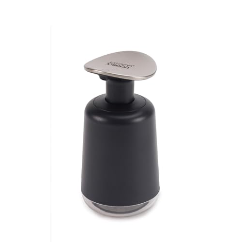 Joseph Joseph Presto - Dispenser Sapone Igienico, Plastica/Acciaio inossidabile, 250ml, Colore Pietra/Salvia