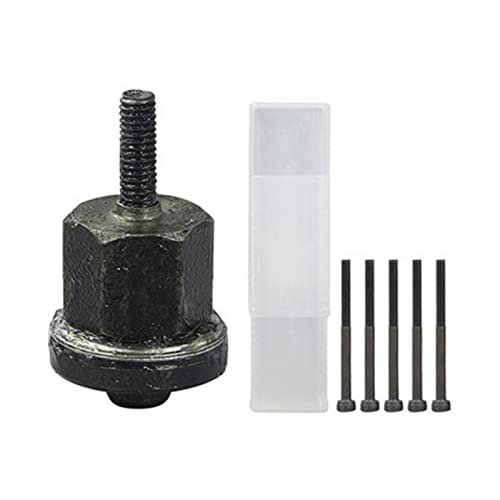 Zestaw końcówek narzędzi do nitów M3/M4/M5/M8/M10 części zamienne do nitownicy ręcznej zawiera głowicę nitownicy M10 + 3 drążki kierownicze