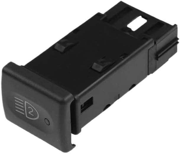 YUG000540LNF 5 Pins Front Fog Lamp Switch For Land-Rover Defender TD5 1987-2006 YUG000530LNF(BlackYUG000540LNF)