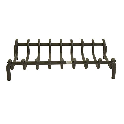 Grille de cheminée Cruccolini 60 cm support à bois durable