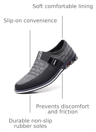 Image of COSIDRAM Men Casual Shoes Fashion Business Luxury Dress Shoes Office Loafers Flats Sneakers for Male