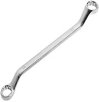Vista 14 de FLZOSPER Llave de extremo de caja doble de 0.827 in x 0.906 in, 12 puntos, 45 grados, acabado pulido, Cr-V