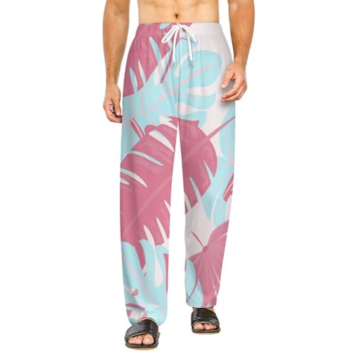 Vêtements de nuit pantalon de pyjama femme à poches rose taille S
