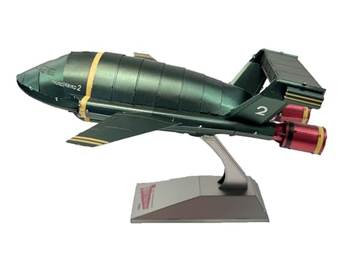 Piececool(�s�[�X�N�[��)×S14(�G�X�����t�H�[) ���̃p�Y�� �T���_�[�o�[�h THUNDERBIRD 2 ������ 3D���^���p�Y��