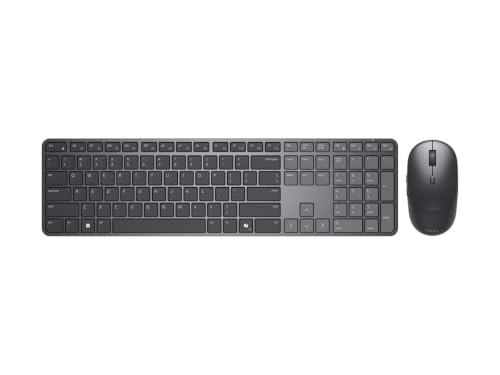 Dell Pro 7 Slim Keyboard and Mouse - KM726 - US International (QWERTY)