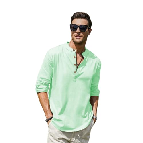 Image of Vida Loca Men Full Sleeve Solid Cotton Blend Straight Slim Fit Kurta Shirt for Men's.