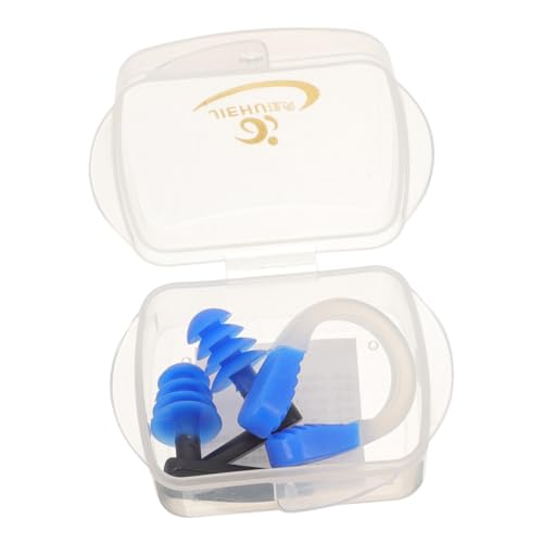 JOINPAYA 1Juego para y Clip Nasal Impermeables para Profesional para Adultos y Protección Efectiva Natación