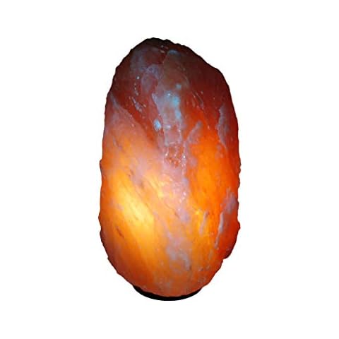 Salzlampe 1 KG - 28 KG inkl. Beleuchtung Salzkristall Lampe Salzstein Stimmungslicht thumbnail