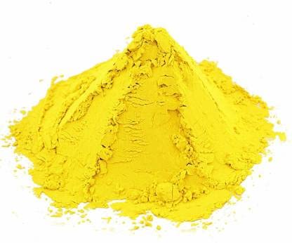Oswal Holi Colour Herbal Gulal 1kg | NonToxic | Eco Friendly | 100% Safe Holi Yellow Color Powder, Pack of 1 Holi Festival (1000gm) Holi Special Colors Herbal Gulal