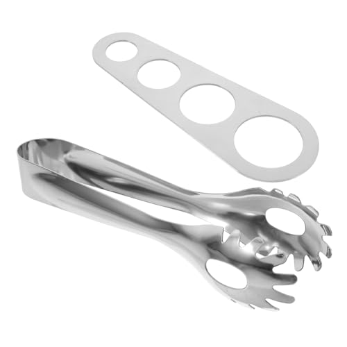 Cabilock Pinzas Para Pasta De Acero Inoxidable Utensilios Para Servir Espaguetis Pinzas Multifuncionales Para Pasta Herramienta Para Porciones De Comidas Uso Cocina