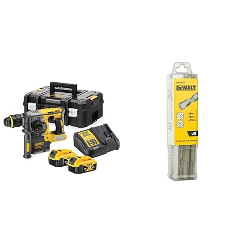 DeWalt DCH273P2T-QW, perforateur SDS-PLUS sans fil, 18V 5 Ah, coffret TSTAK