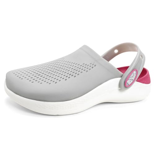 Image of Clogs for Women | Cushioned EVA Slip-On Sandals with Back Strap | Lightweight Anti-Slip Everyday Wear Footwear