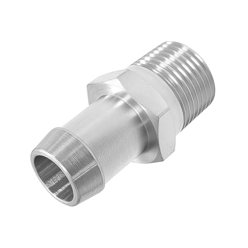 Zpana Car Intake Manifold Heater Hose Threaded Connector, 1/2