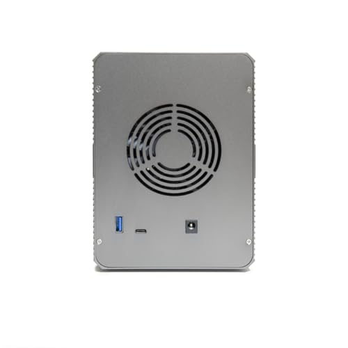 Image of 5 Bay USB 3.2 Type-C 10Gbps Daisy-Chain Hard Drive Enclosure DAS, Support 120TB (5X 24TB) 2.5 inch & 3.5 inch SATA HDD /SSD