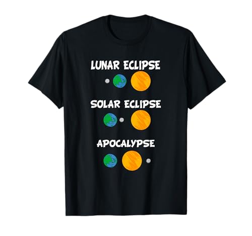 Regalo científico del eclipse solar del eclipse lunar Camiseta