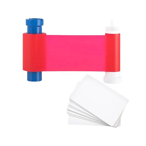 Cinta para tarjetas Magicard MA1000K-RED roja monocromo miniatura 1