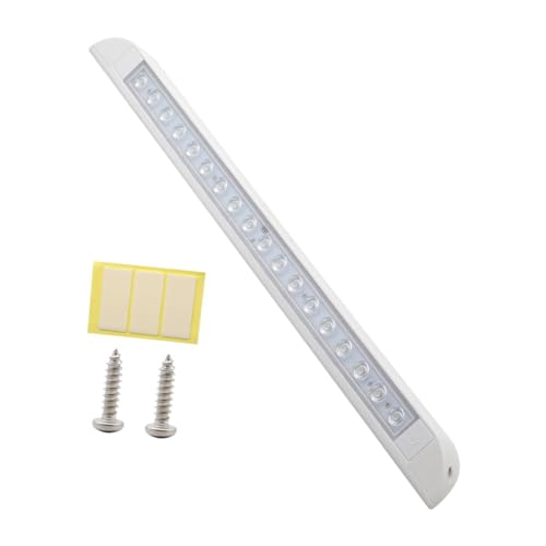 Mqetly Bande Lumineuse LED Applique Murale Extérieure Barre D'Éclairage et Lampe de Porche en Matériau PP Résistant à La Chaleur Adaptée pour...