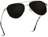 WearMe Pro Polarized Aviator Sunglasses for Women and Men | UV Protection | Reflective Lens | Pink, Blue, Black Aviators