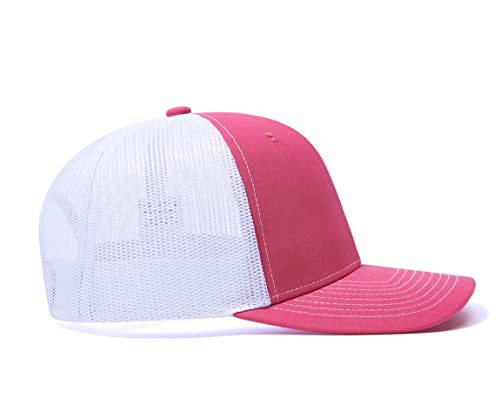Image of Quanhaigou Trucker Hat - Mesh Snap Back - Unisex Adjustable Baseball Cap - Outdoor Hats for Men Women