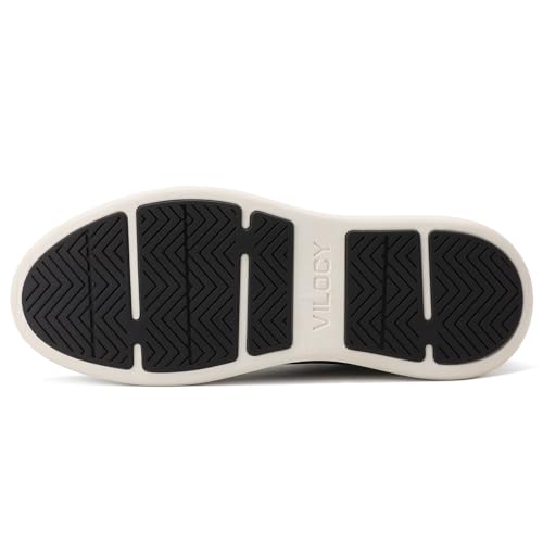 Image of VILOCY Mens Slip On Casual Dress Shoes Hands Free Fashion Sneakers Mesh Tennis Walking Work Shoes Comfortable Breathable Lightweight Non Slip