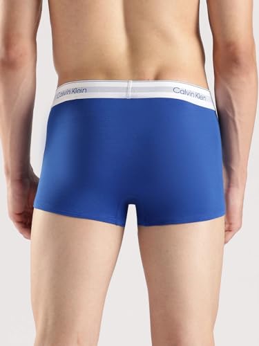 Image of Multi Solid Low Rise Trunks - Pack of 3