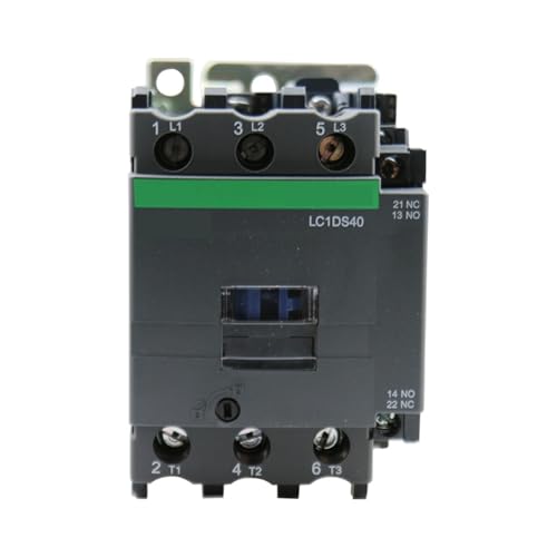 Contacteur tripolaire LC1-D40M7C bobine 220V pour commutation moteur 40A sans surchauffe
