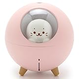しろたん ＵＳＢ 卓上加湿器 《ピンク》 小型超音波加湿器 マザーガーデン