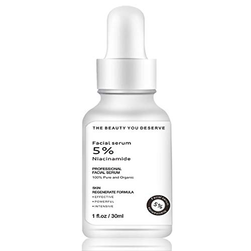 Alatimi Niacinamide Facial Serum, 5% Vitamin B3 Pure Hyaluronic Acid Removes Acne Spots Moisturizes for Facial Neck Chest