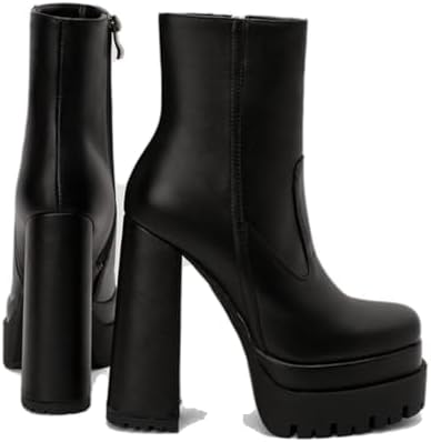 Stivaletti Queen Helena Con Tacco Traforato E Fibbia - Con Zip Laterale E Plateau - Donna Taglie X24-42 - Foto 9