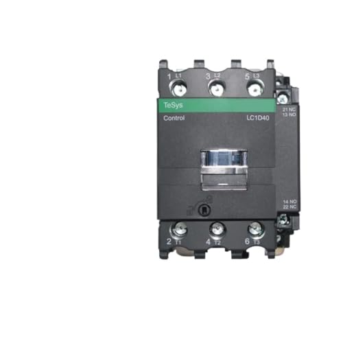 Contacteur tripolaire 220v AC LC1D95 pour moteur triphasé en armoire industrielle