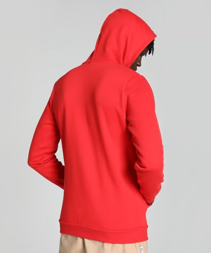 Image of PUMA Men Polycotton Regular Fit Hooded Sweatshirt