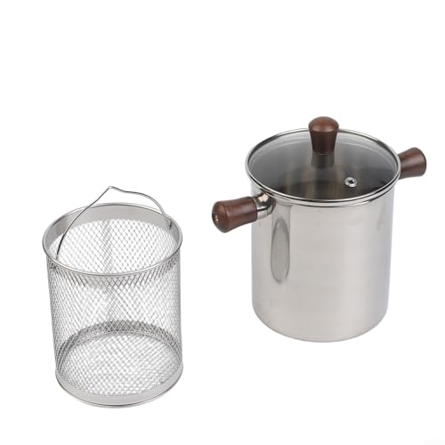 Freidora de acero inoxidable 304 para noches de comida rápida casera 4