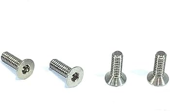 小さい石 Amazon | スクエア 切削64チタンヘックス皿ビス M2×6mm 4pcs SCT-206