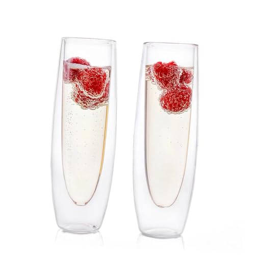 Verres à vin double paroi Cabilock lot de 2 pour dégustation - 8