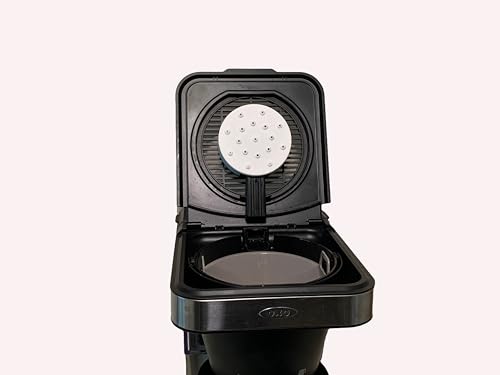 Better Coffee Showerhead - Upgrade your OXO coffee maker with our custom-designed showerhead and enjoy perfectly brewed coffee every time, White