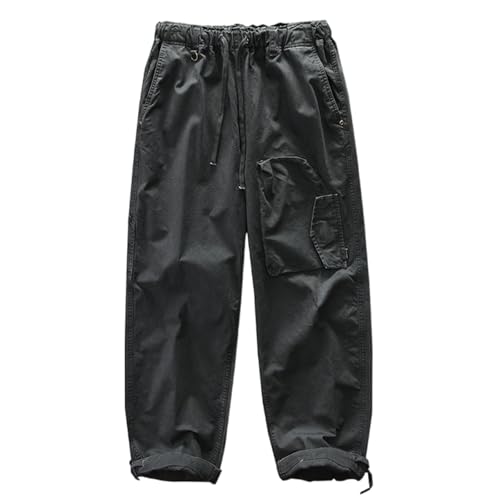 Pantalons de travail rétro automne GUOYUXIAO casual pour sorties et ateliers