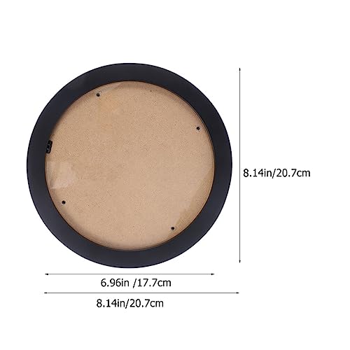 Image of STOBAZA 8.14 Inch Circular Embroidery Hoop Frame Round Cross Stitch Frame for Embroidery Display Wall Hanging Photo Holder for Home Decor Needlework Storage Gift