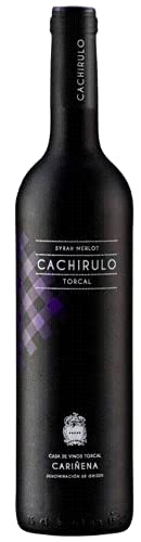 Cachirulo Morado - Caja de 6 Botellas de Vino Tinto - Syrah & Merlot - 2018 - DOP Cariñena - Bodega de quinta generación Cover