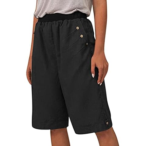 Shorts ORANDESIGNE en Lin et Coton Cover