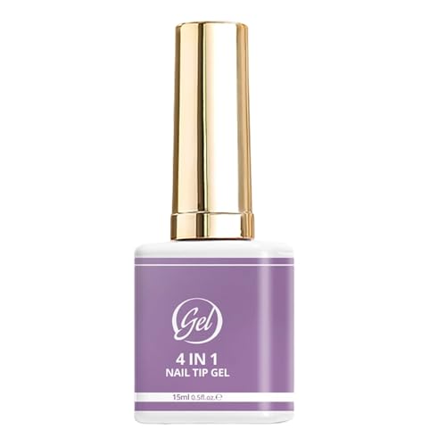 Pegamento Para Uñas UV - 15ml Adhesivo De Larga Duración 4 En 1 | Adhesivo De Gel Para Puntas De Uñas Postizas - Para Casa Viaje Diario Diseño De Manicura Cuidado De Belleza Práctica Mujeres Principia