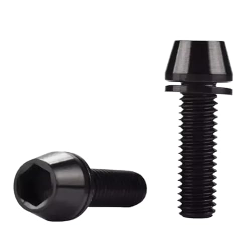 2-6̃`^˂{gM5 M6X16 / 18/20/25R[wbhKXPbgbV[t]ԃXelW{g(Black,2PCS_M5X20MM)