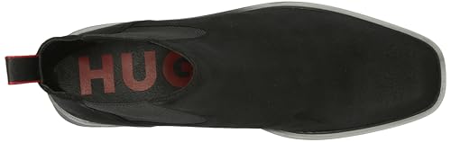 Image of HUGO Men's Brushed Suede Slip on Chelsea Boot