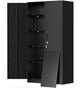 Amazon.com: Greenvelly Metal Storage Cabinet, 72