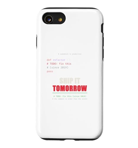 TODO Fix This Since 2019 Funny Python�J���҃R�[�_�[ �X�}�z�P�[�X iPhone SE (2020) / 7 / 8 �p